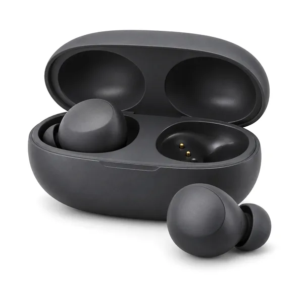 Wireless earbuds with charging case