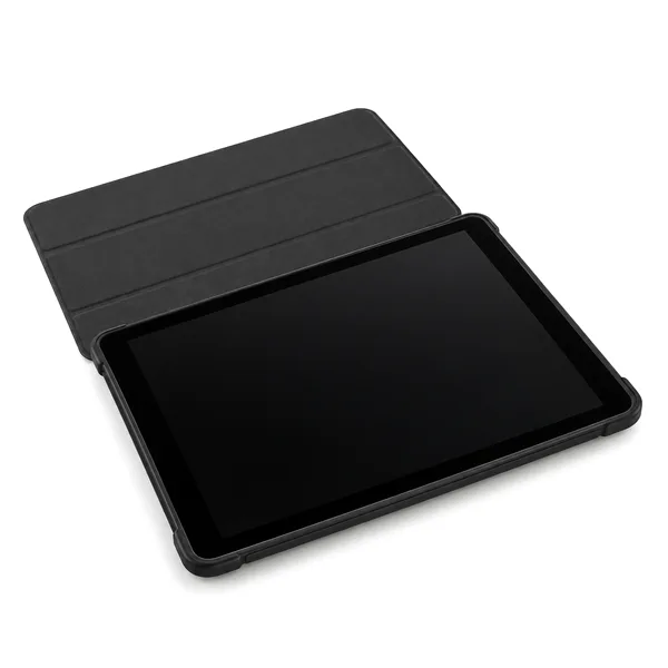 Tablet in a folio case