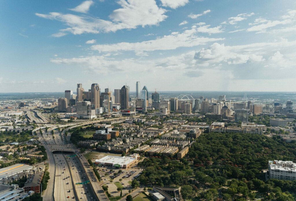 Dallas destination skyline downtown