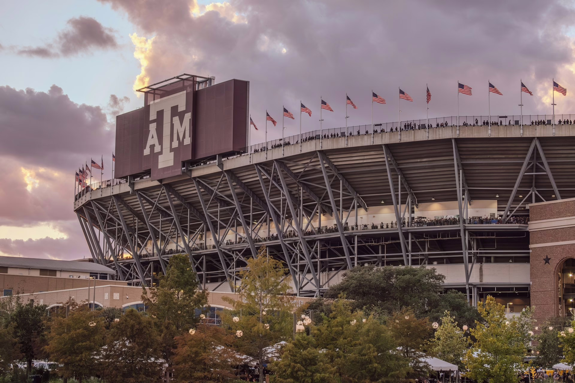 Kyle Field, the football stadium at Texas A&M University in College Station, Texas.